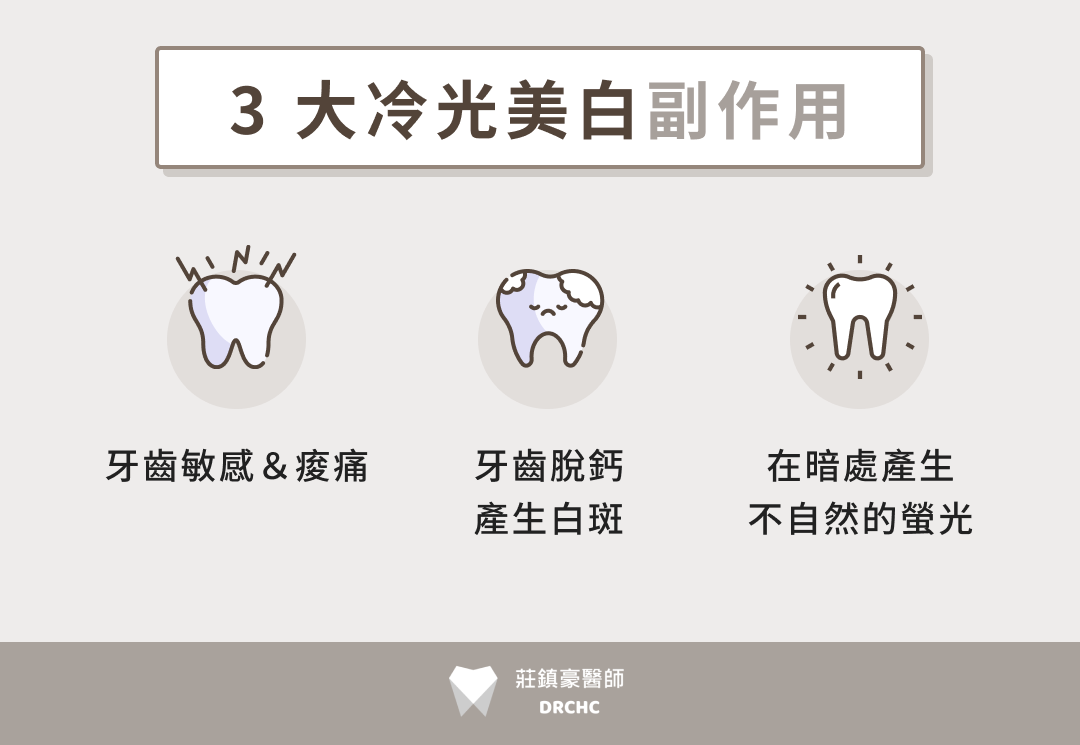3 大冷光美白副作用